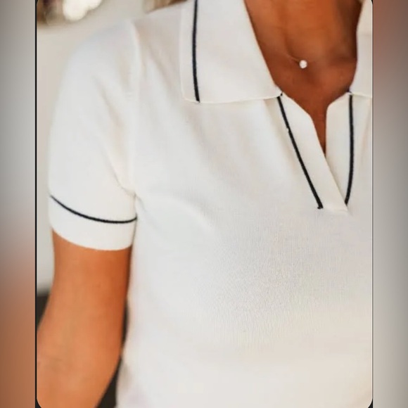 Ellison white polo - Picture 4 of 8